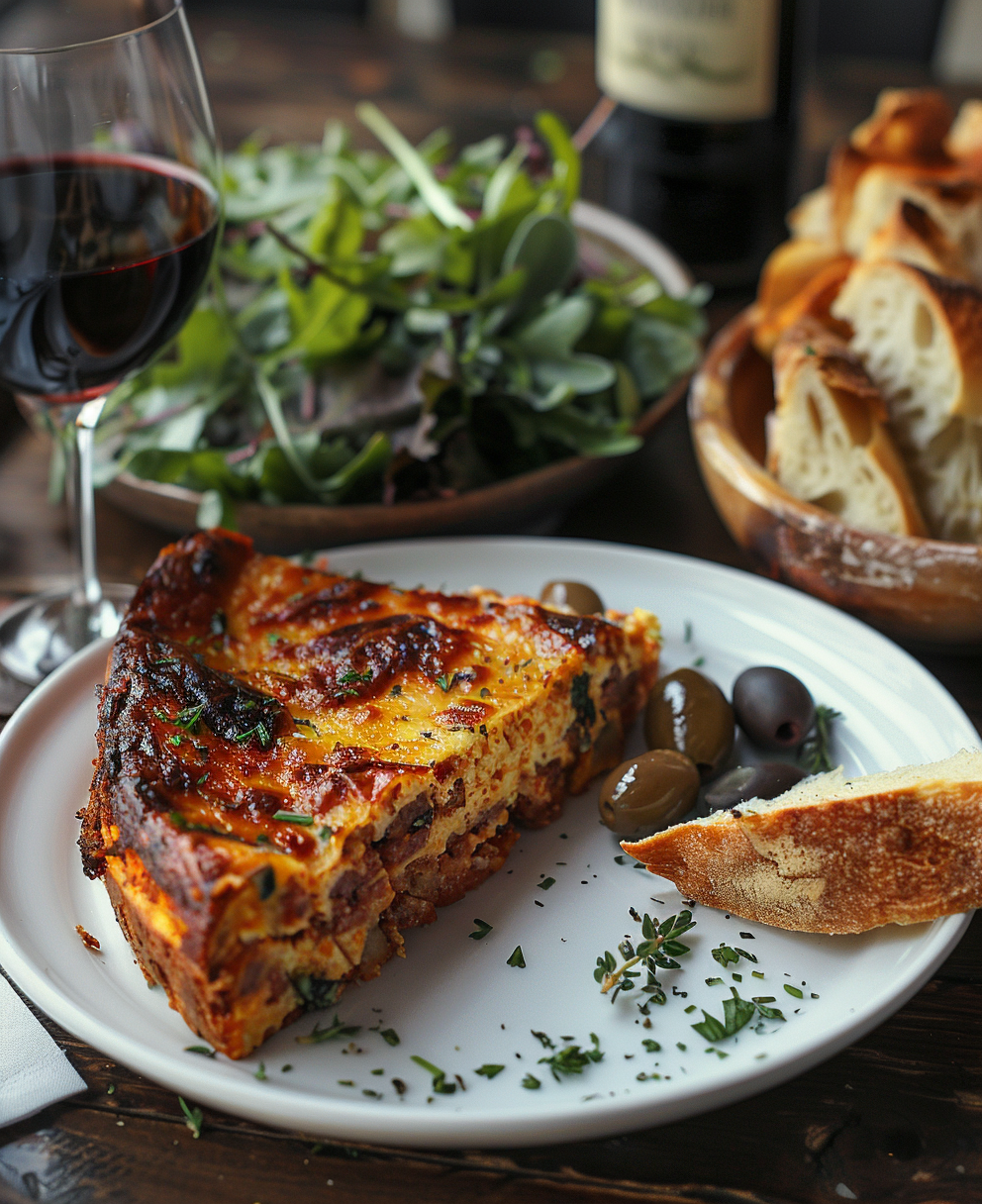 cake salé au chorizo