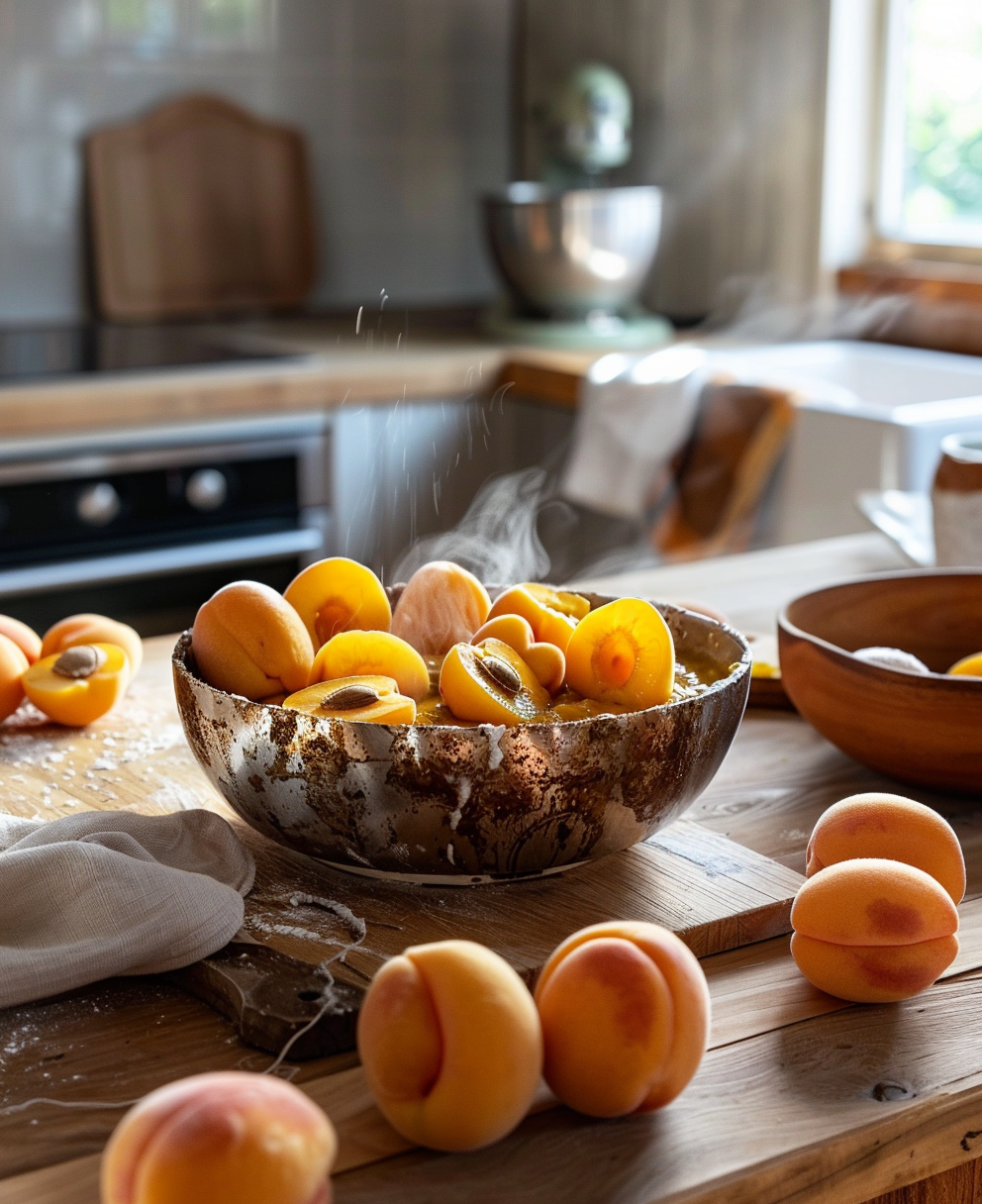 clafoutis abricot thermomix