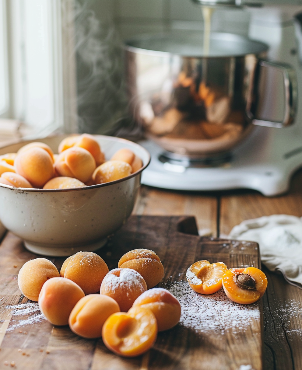 clafoutis abricot thermomix