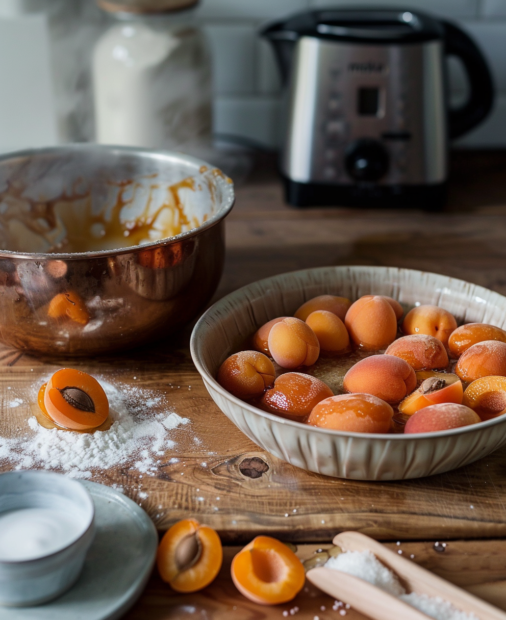 clafoutis abricot thermomix