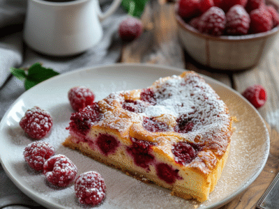 Recette de Clafoutis aux Framboises : Découvrez Comment Préparer Ce Dessert Français Classique