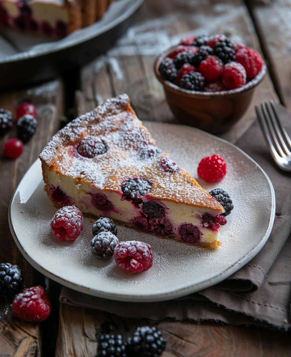 clafoutis aux fruits rouges