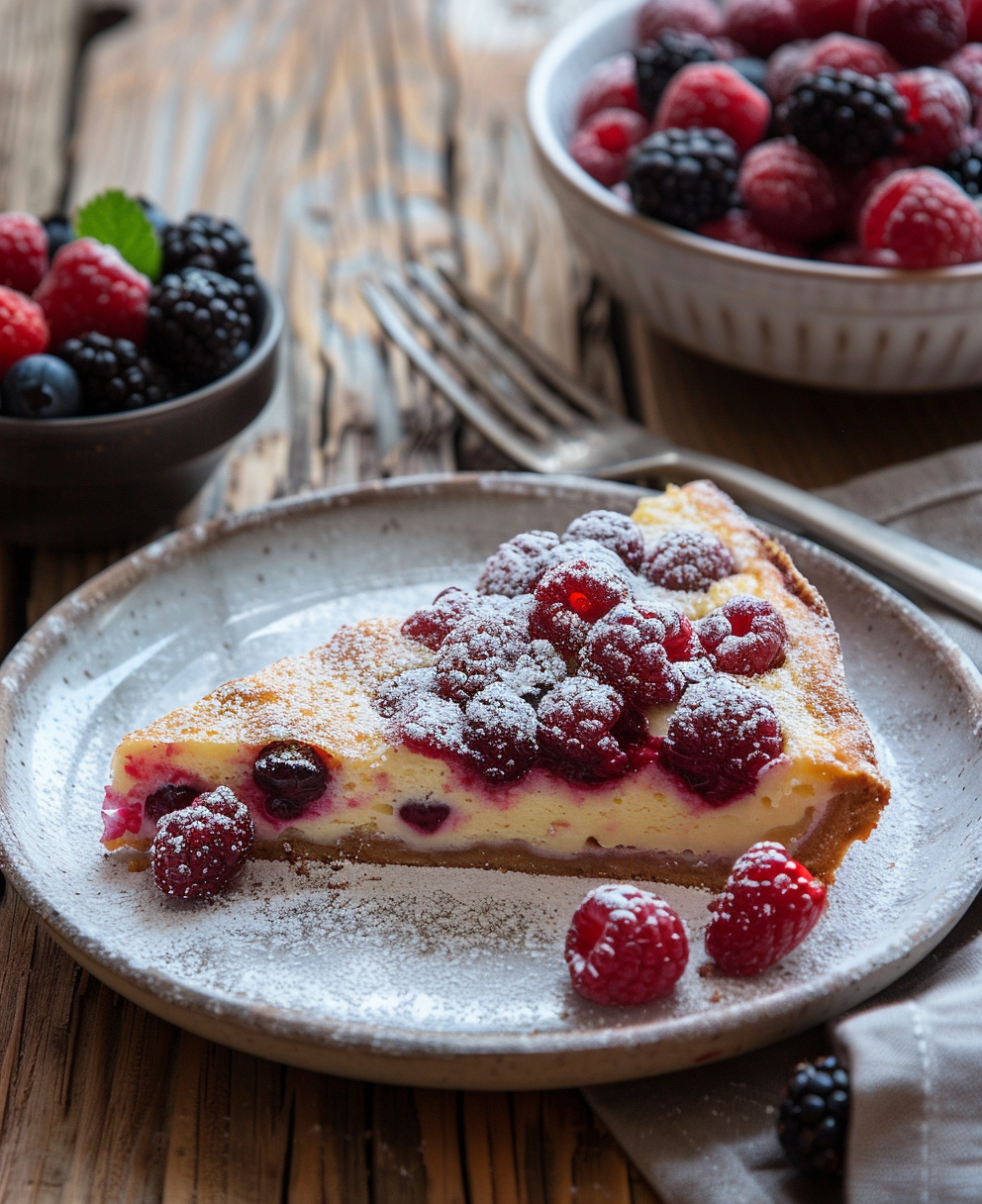 clafoutis aux fruits rouges