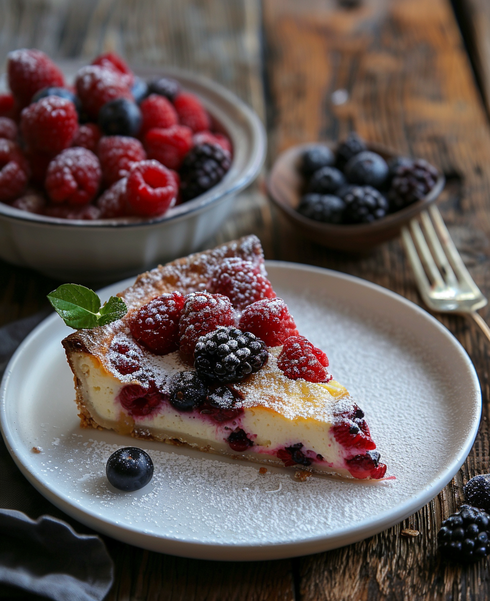 clafoutis aux fruits rouges