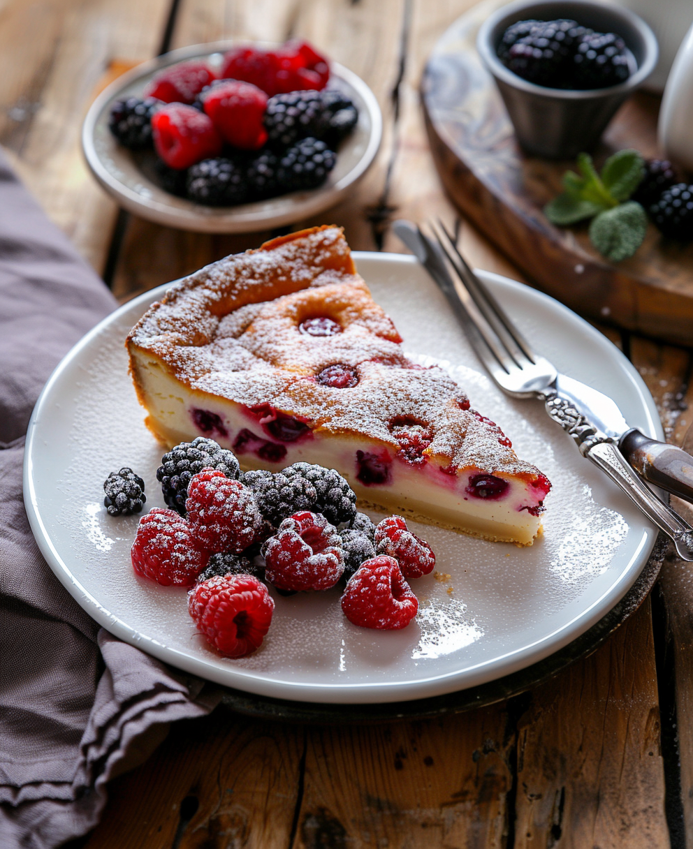 clafoutis aux fruits rouges