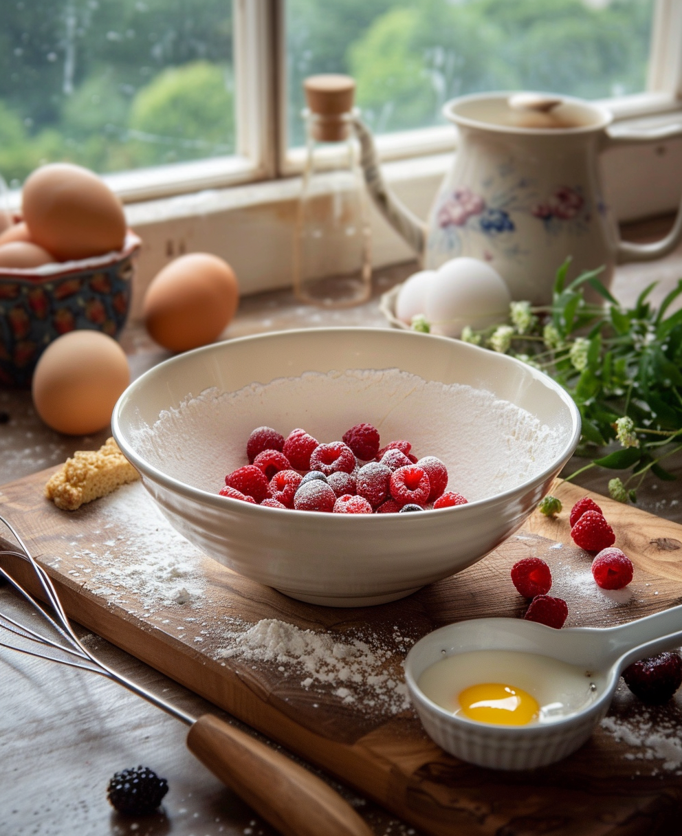 clafoutis aux fruits rouges