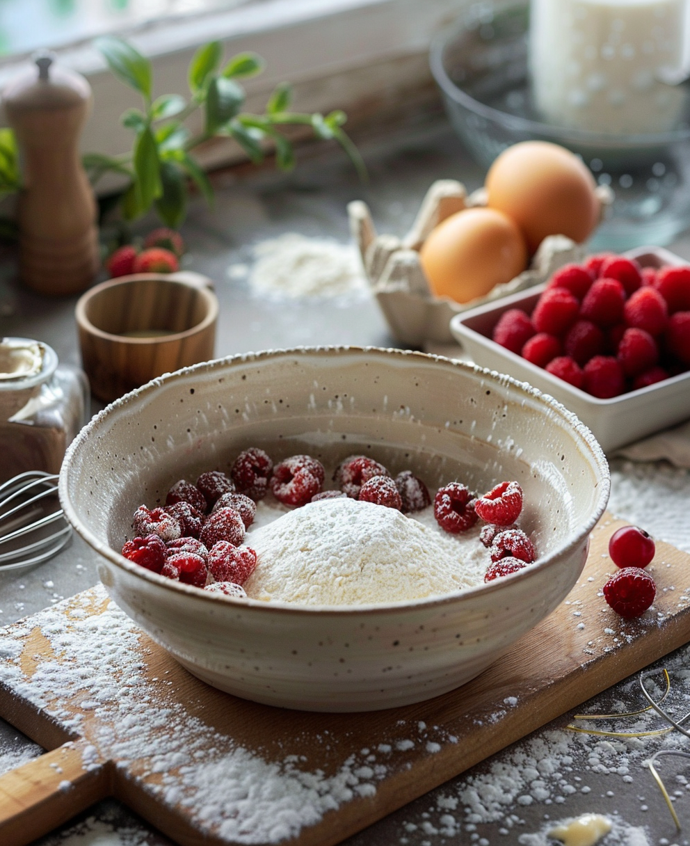 clafoutis aux fruits rouges