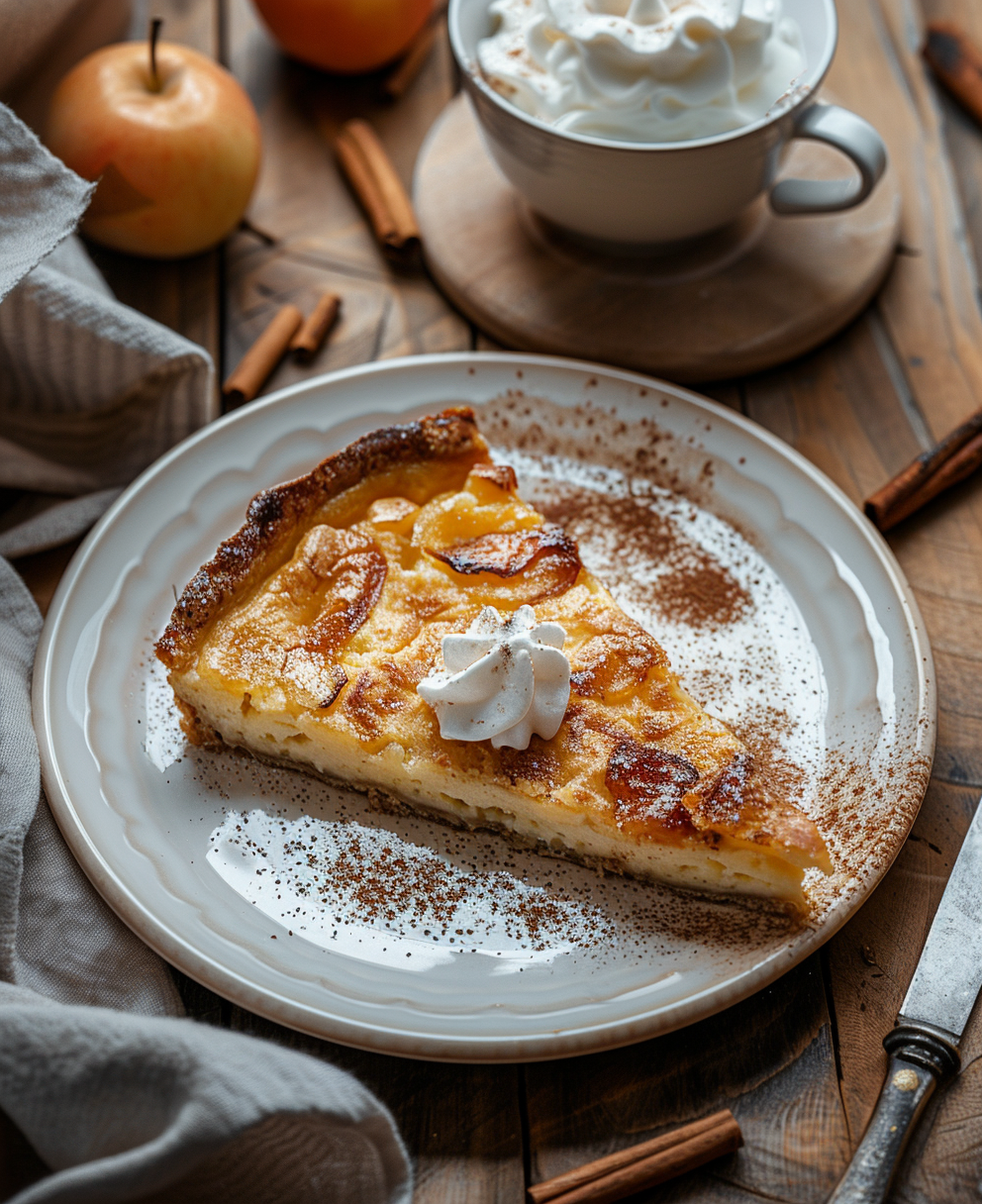 clafoutis aux poires et pommes