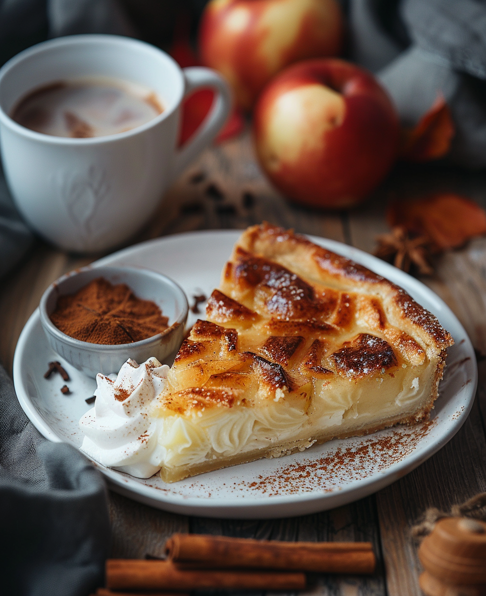 clafoutis aux poires et pommes
