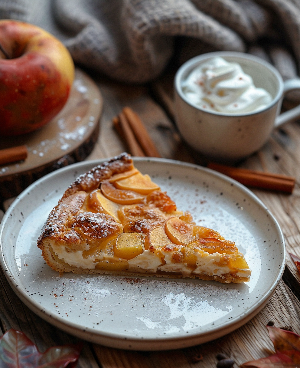 clafoutis aux poires et pommes