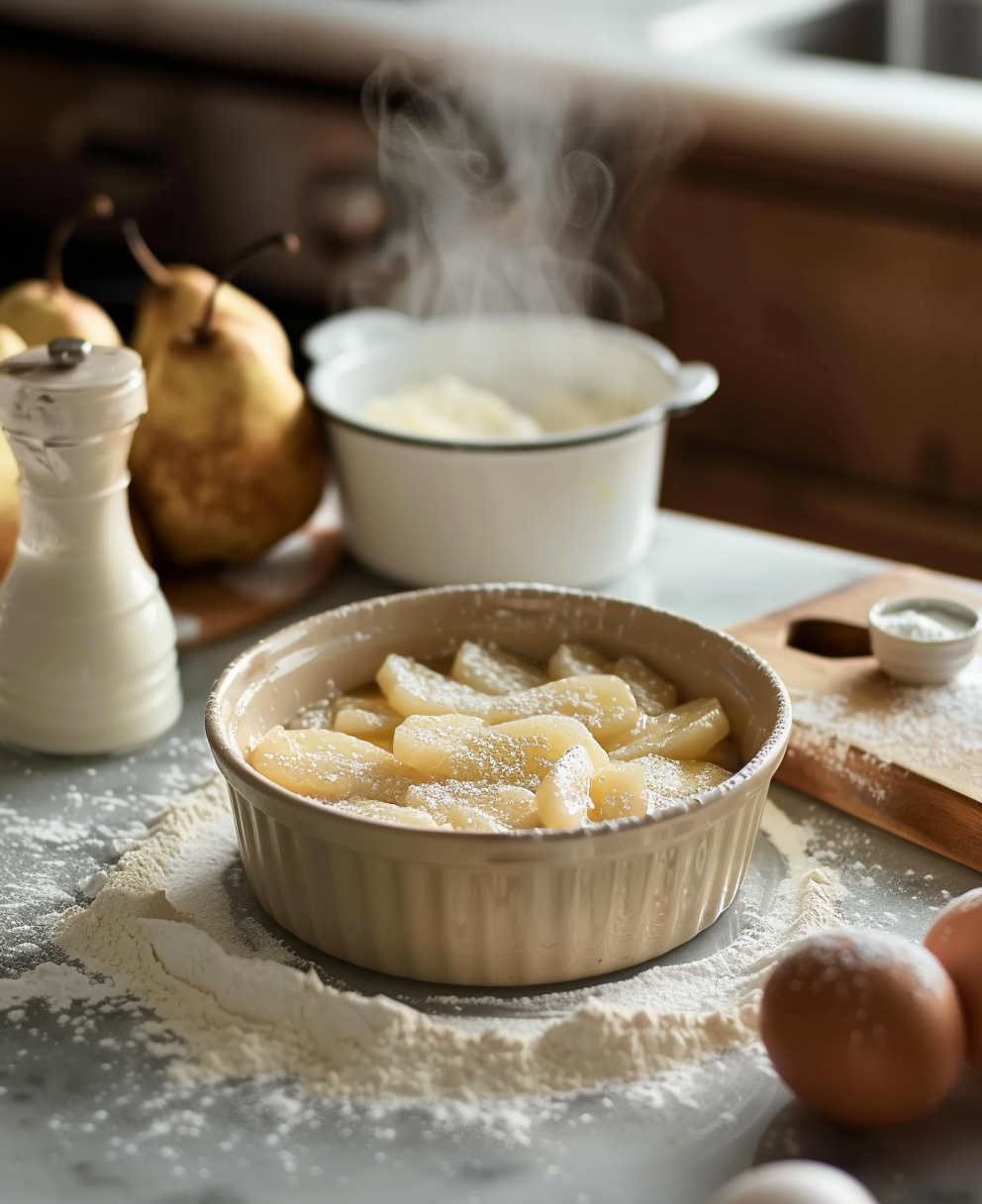 clafoutis aux poires