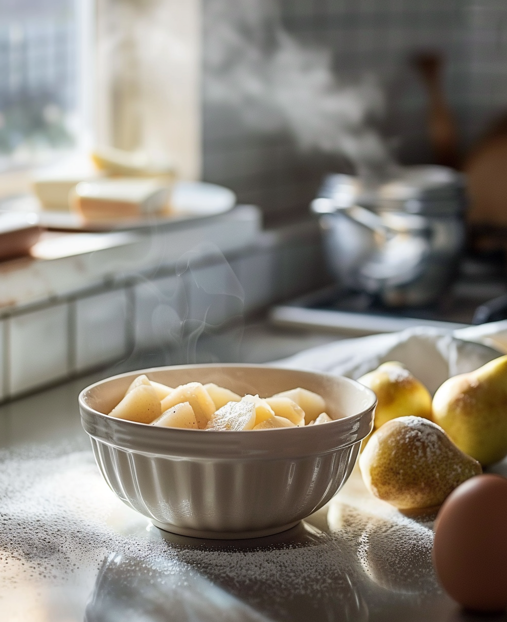 clafoutis aux poires