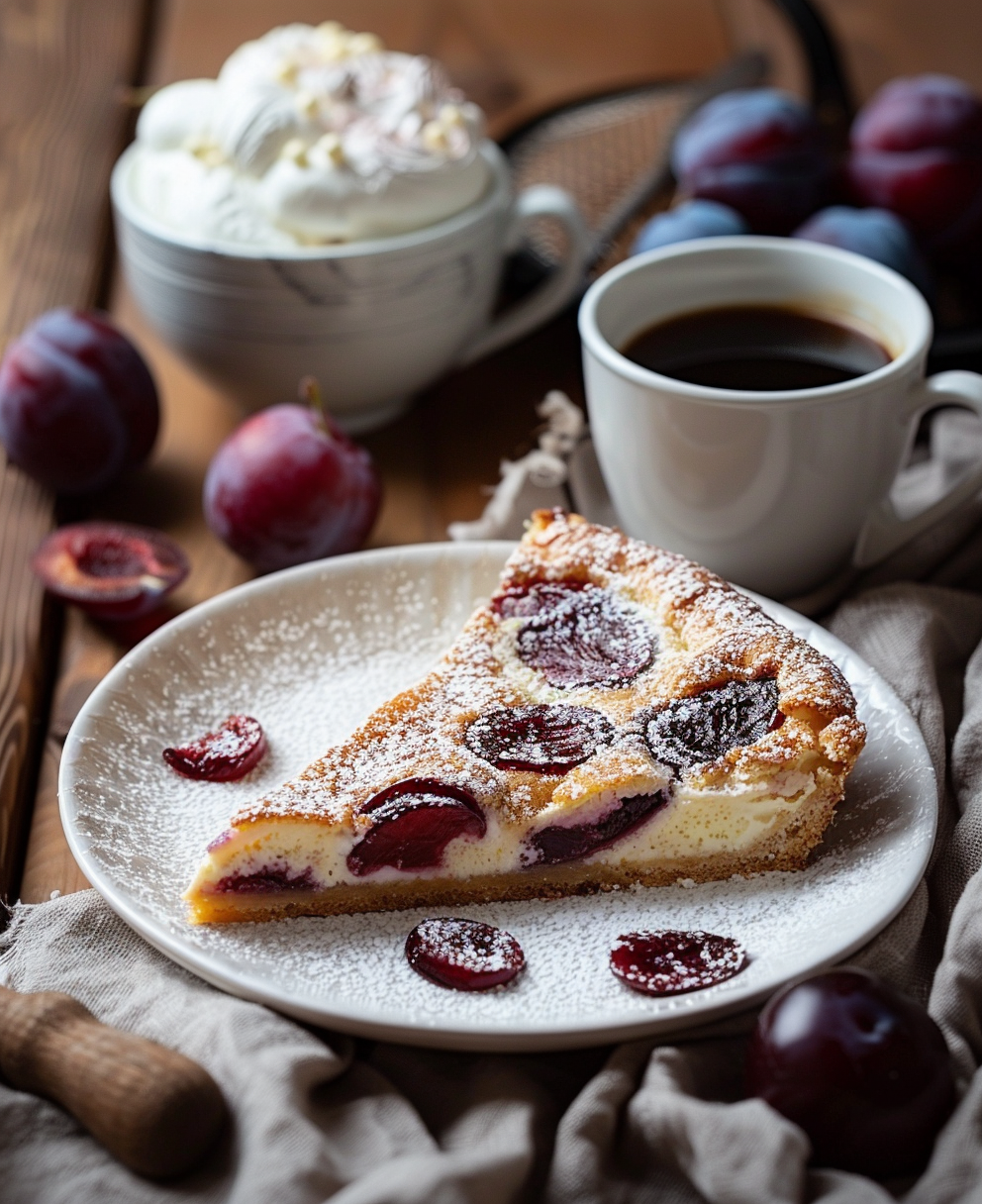 clafoutis aux prunes