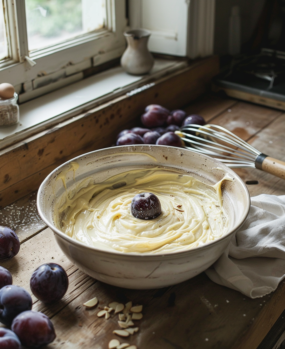 clafoutis aux prunes