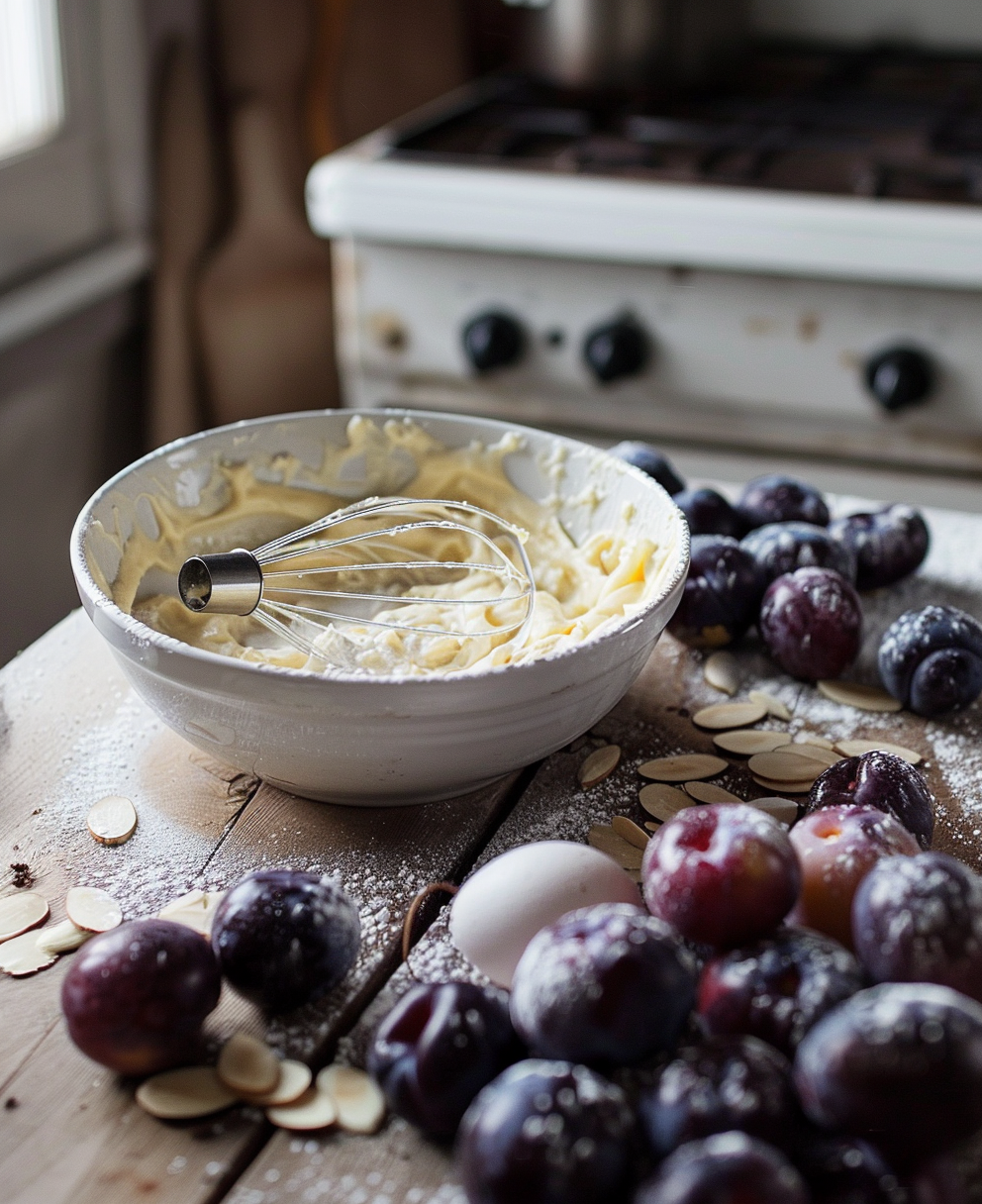 clafoutis aux prunes