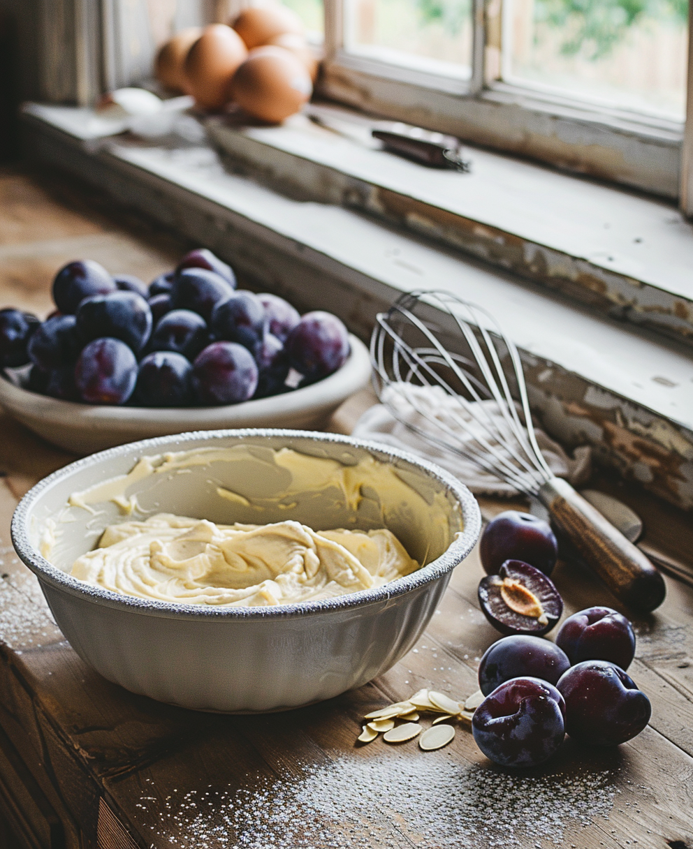 clafoutis aux prunes