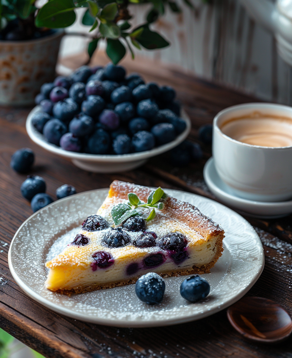 clafoutis myrtilles