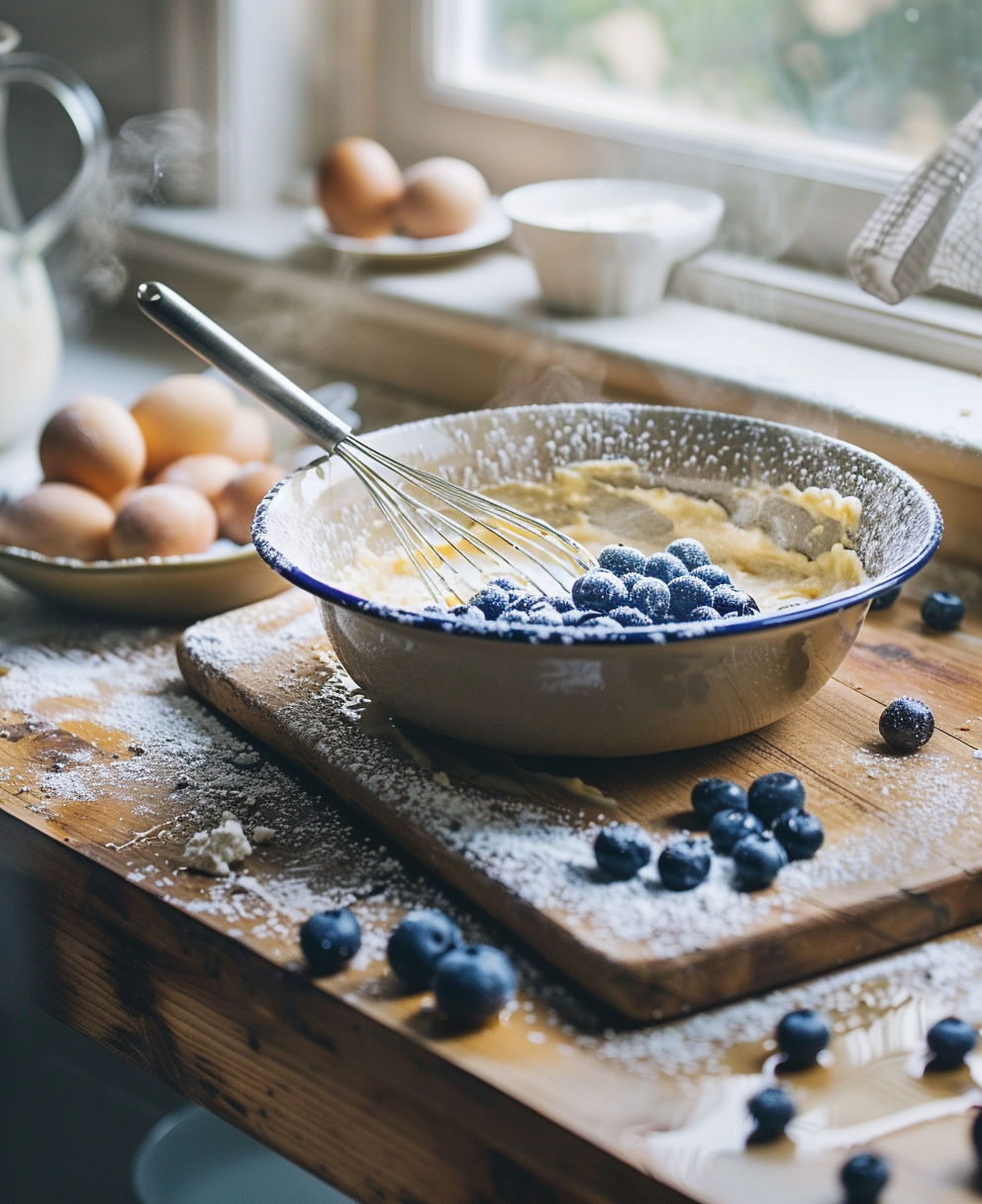 clafoutis myrtilles