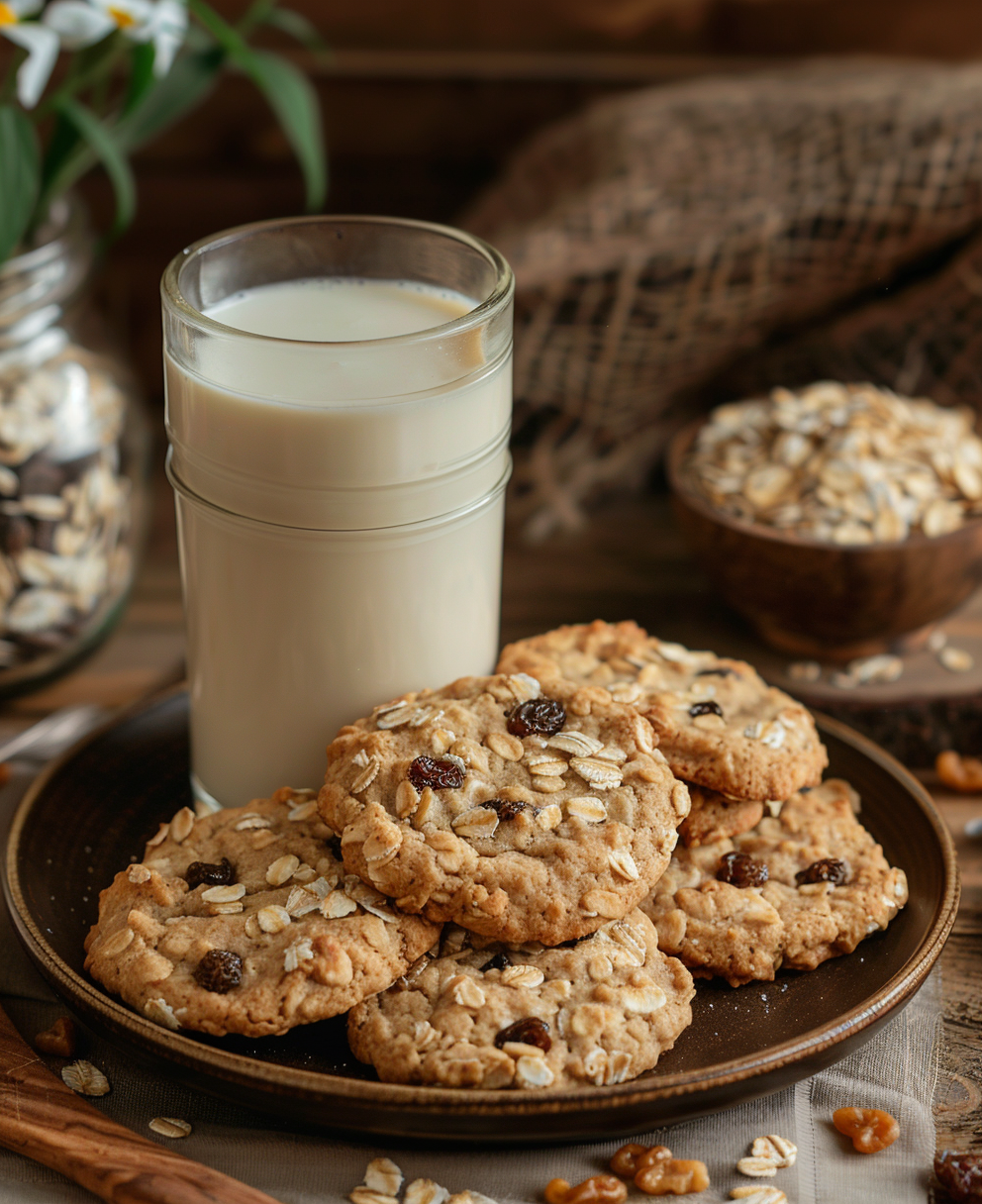 cookie banane avoine