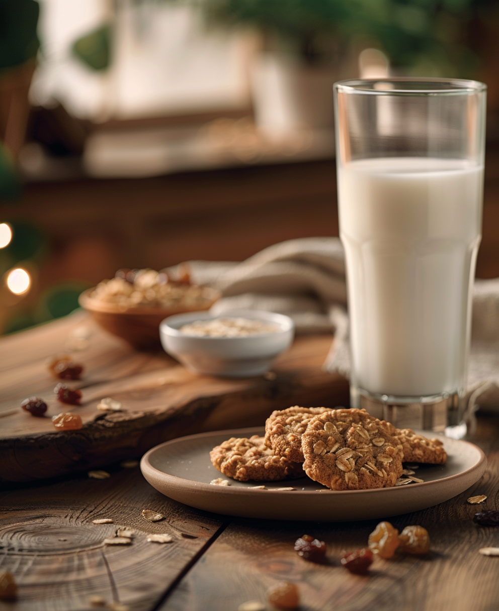 cookie banane avoine