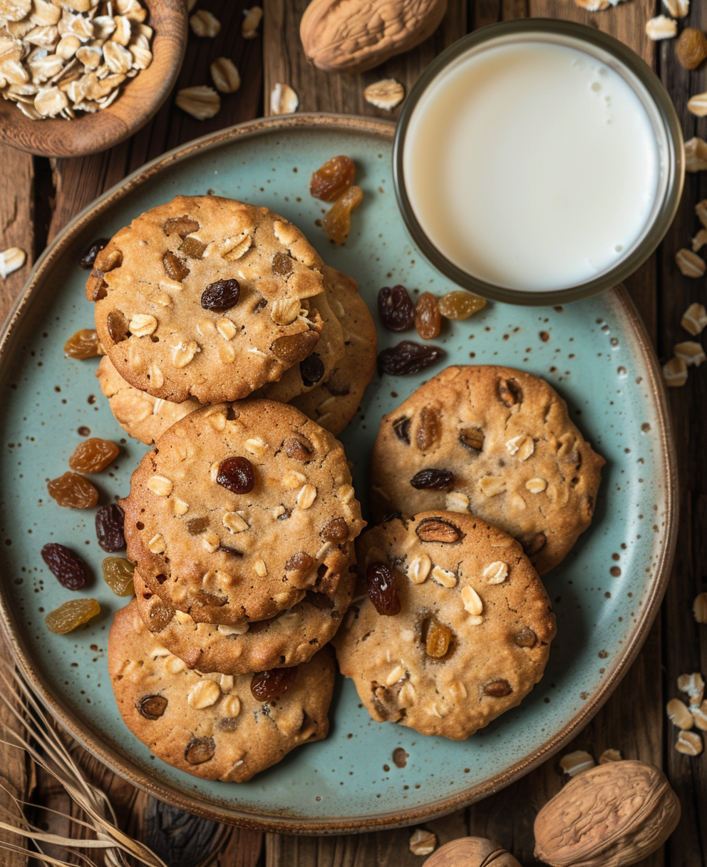 cookie banane avoine