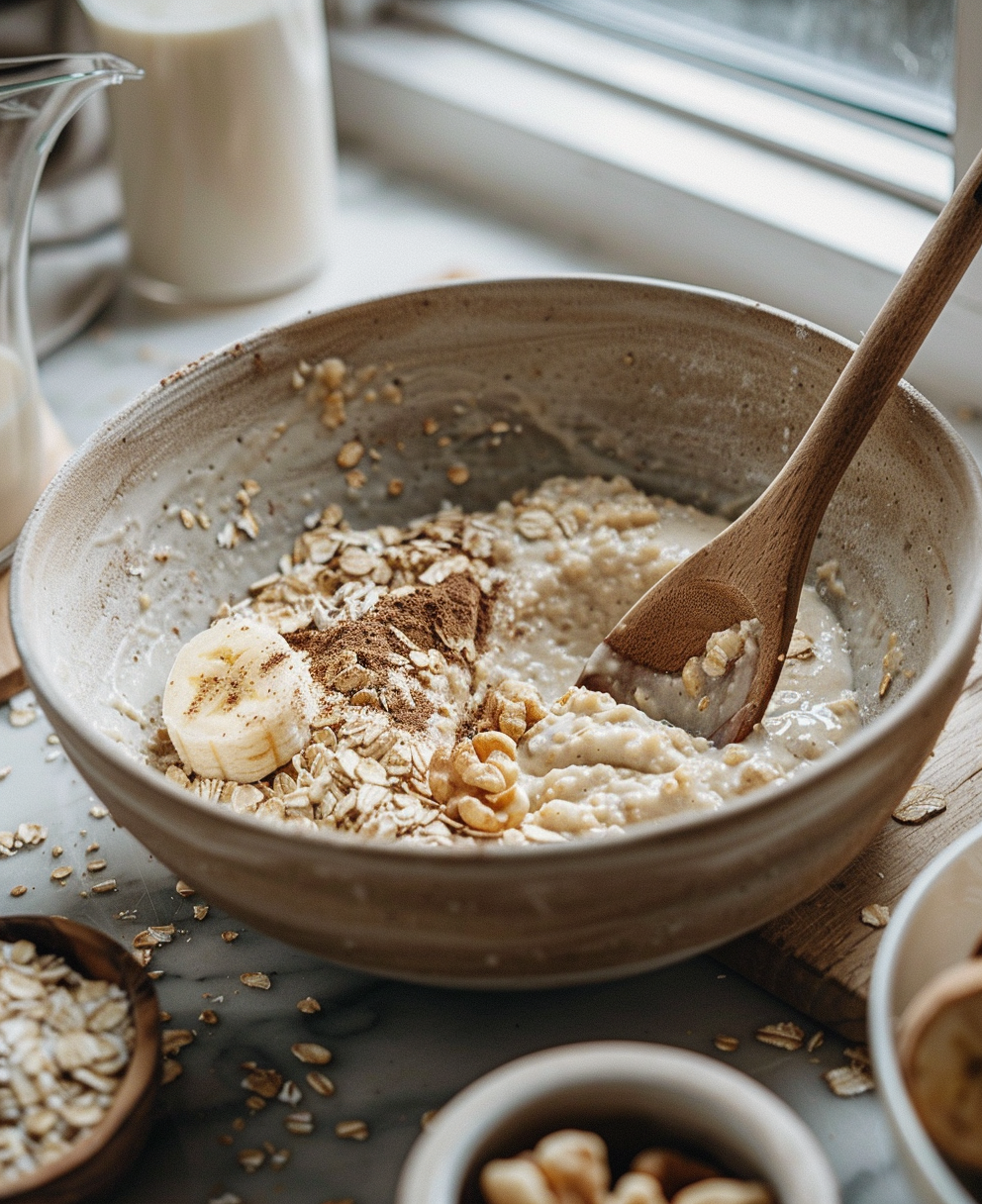 cookie banane avoine