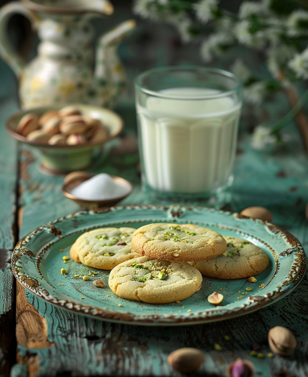 cookies pistache