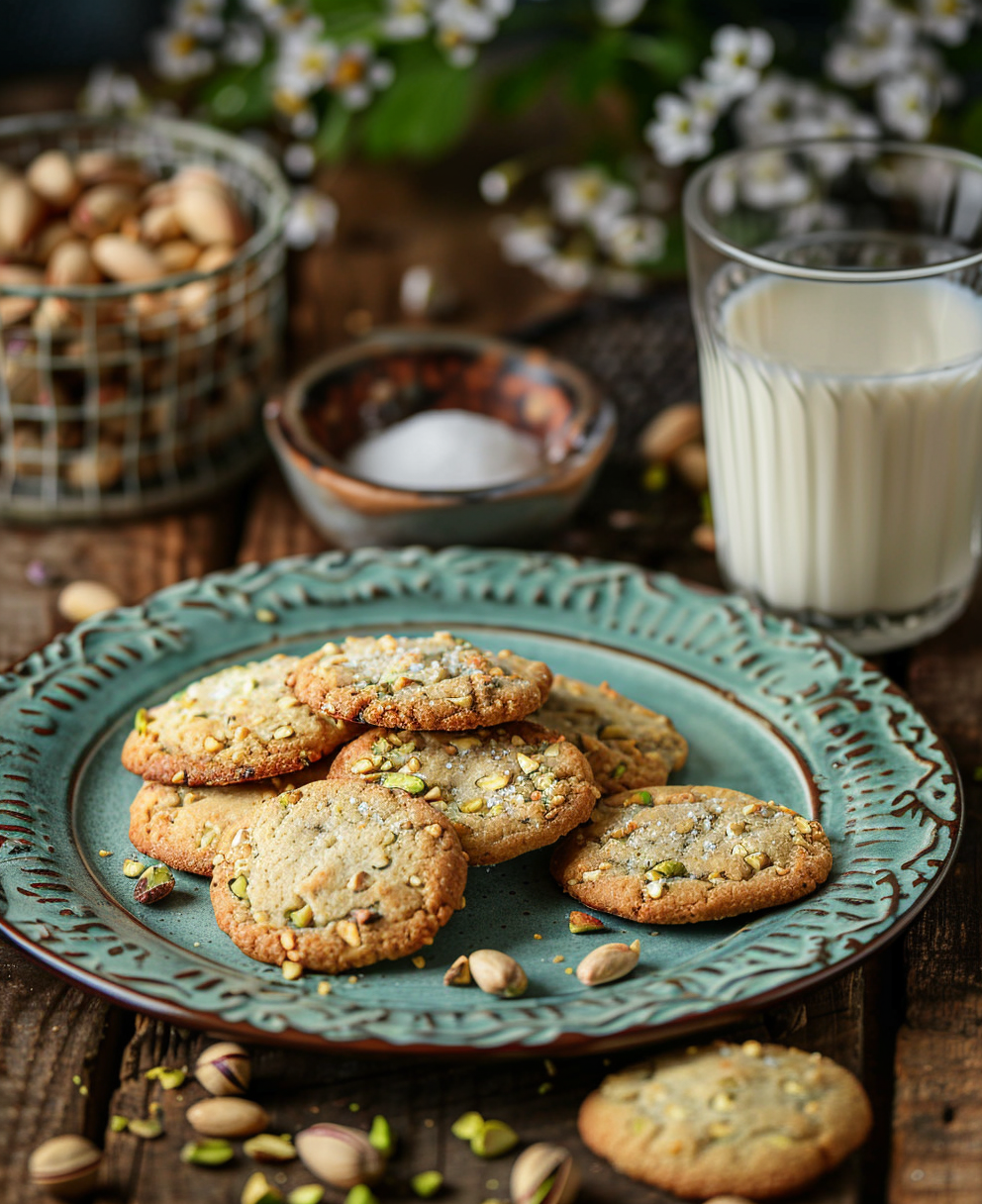 cookies pistache