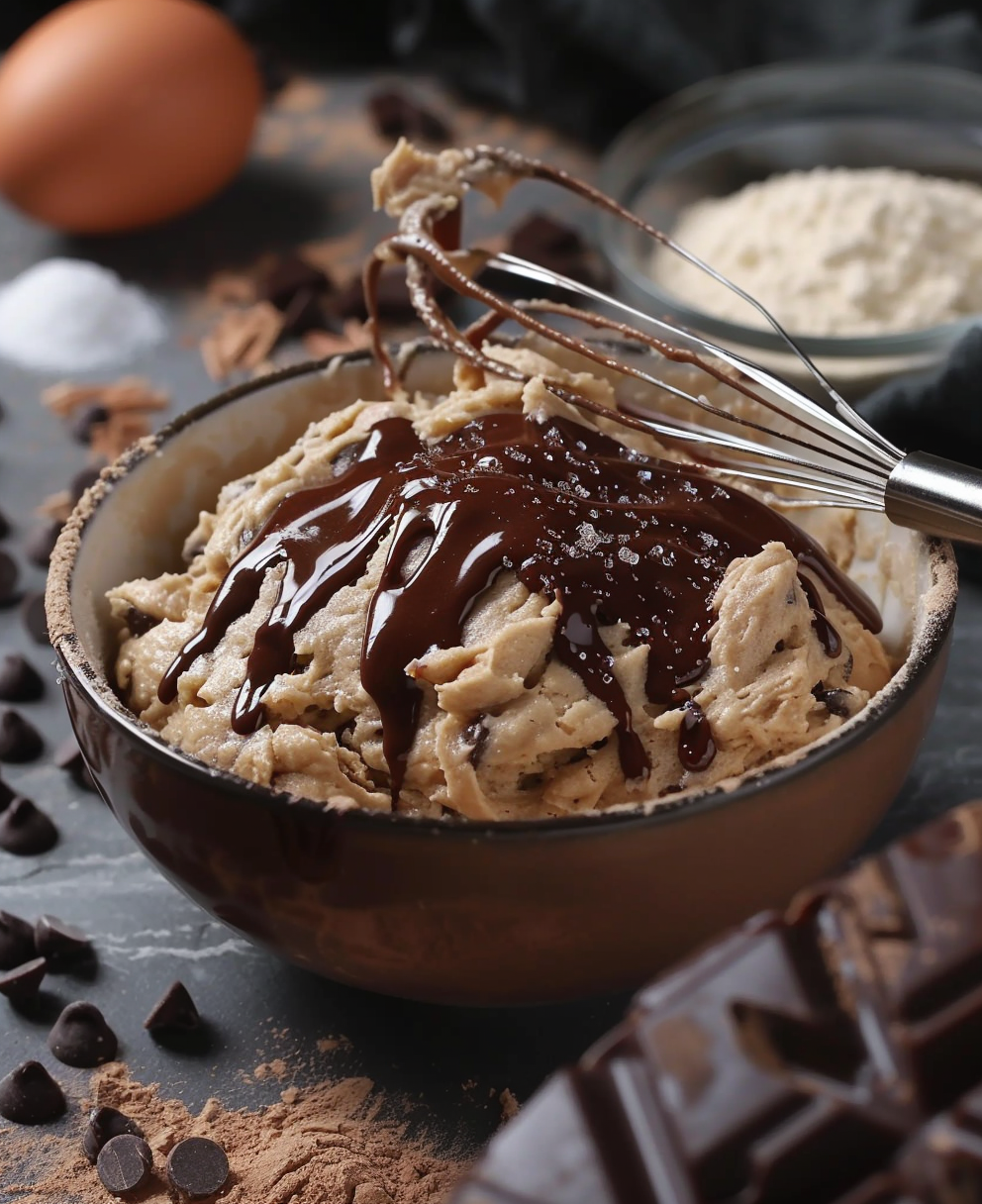 glace goût pâte à cookie