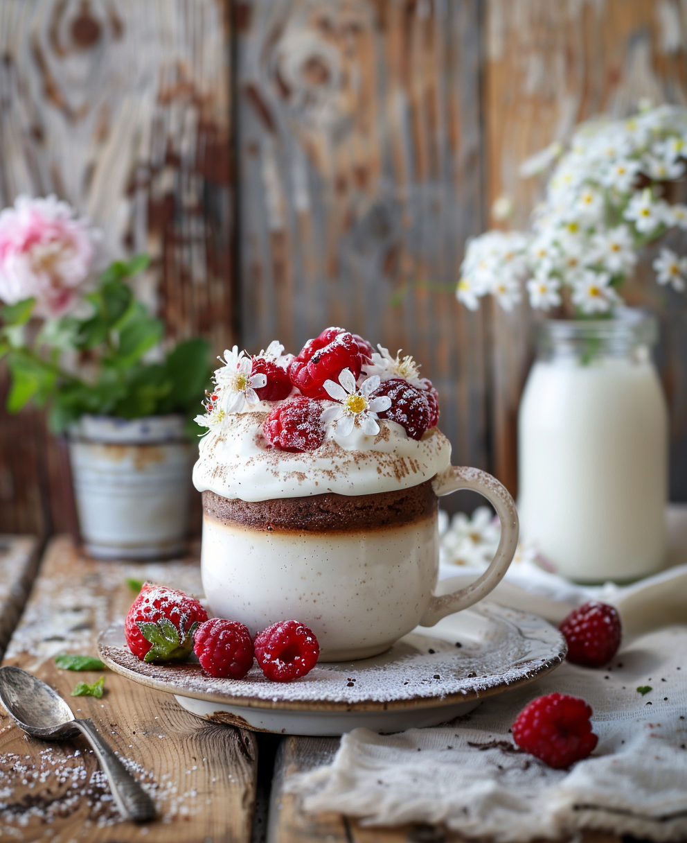mug cake sans œuf
