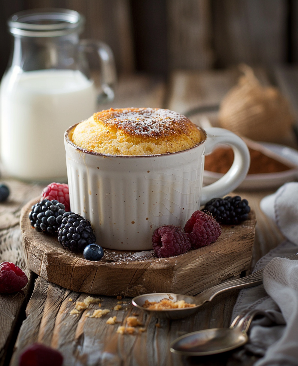 mug cake sans œuf