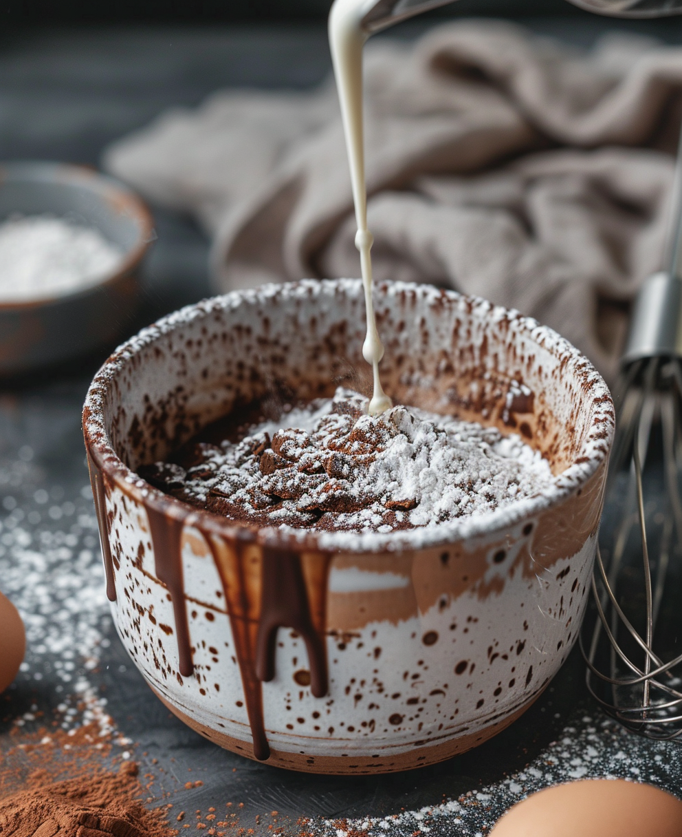 mug cake sans œuf