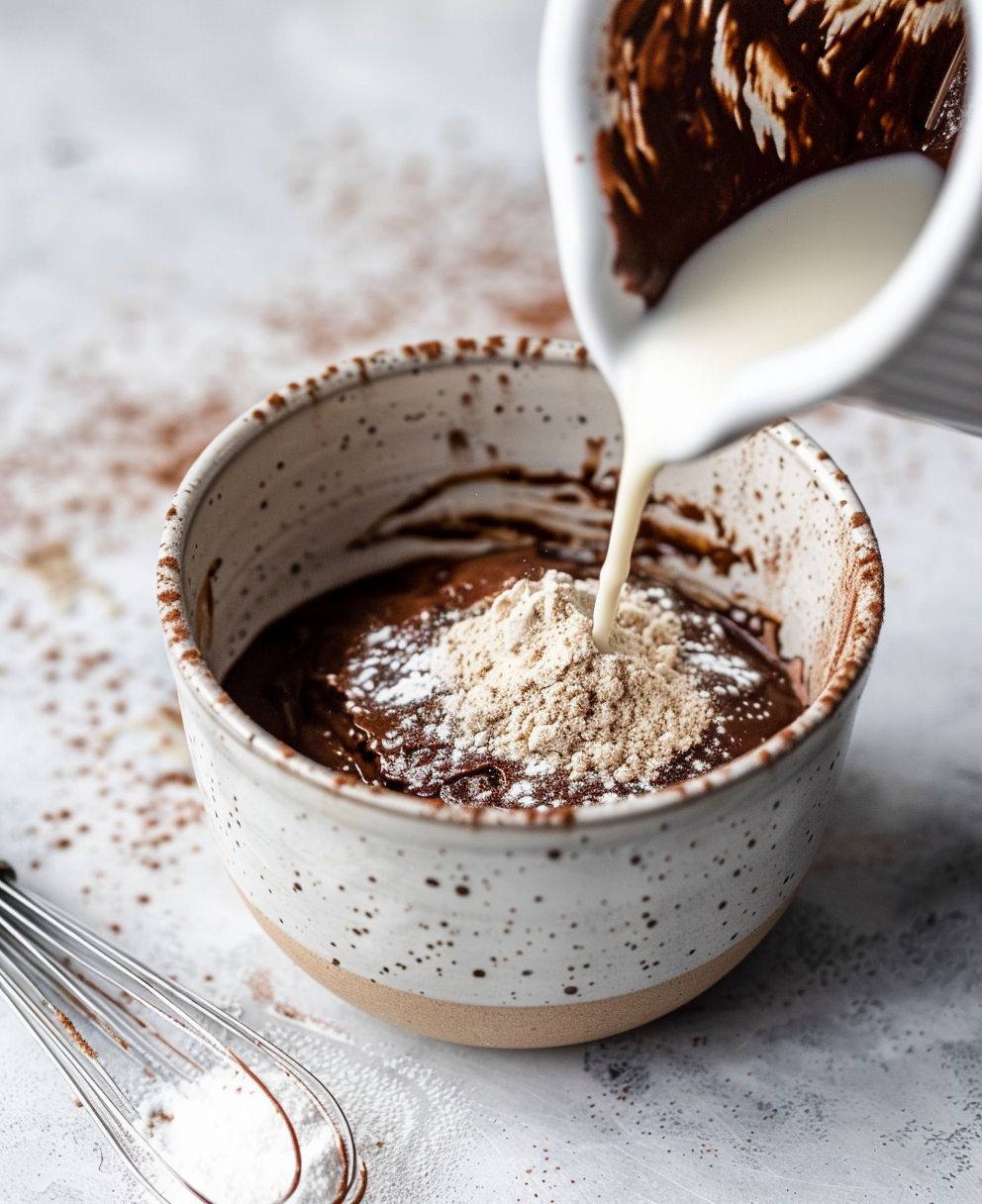 mug cake sans œuf