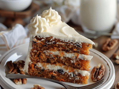Recette du Carotte Cake : Découvrez Comment Préparer Ce Délice Sain et Gourmand
