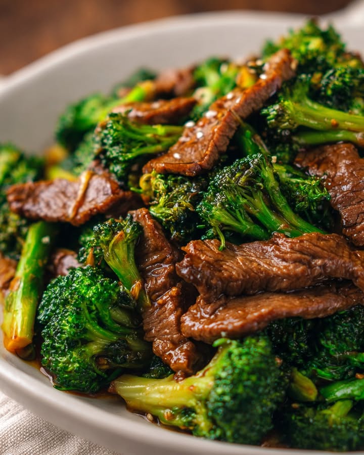 Boeuf Brocolis Sauté
