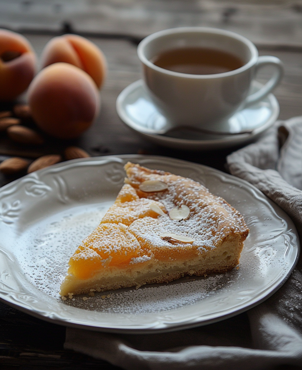 clafoutis abricots amandes