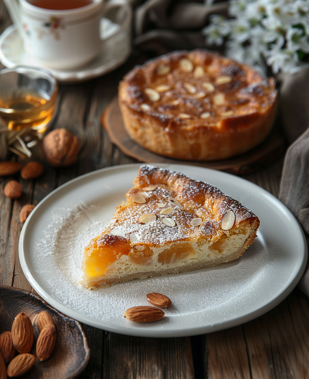 clafoutis abricots amandes