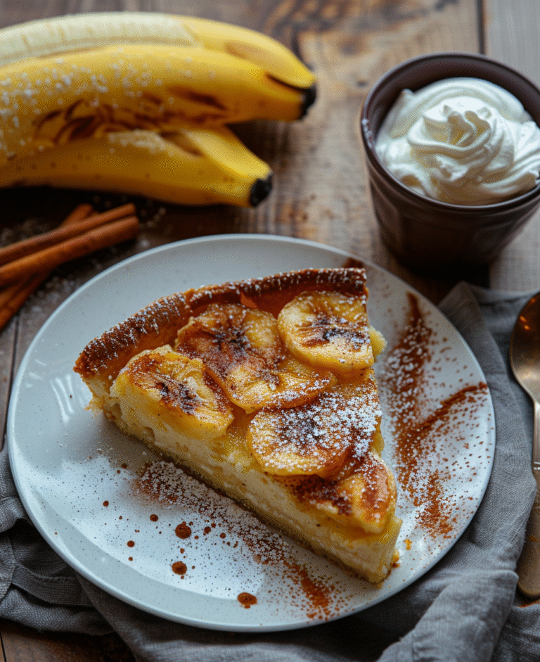 Clafoutis Banane Facile et Savoureux Recette Rapide Recettes Pompettes