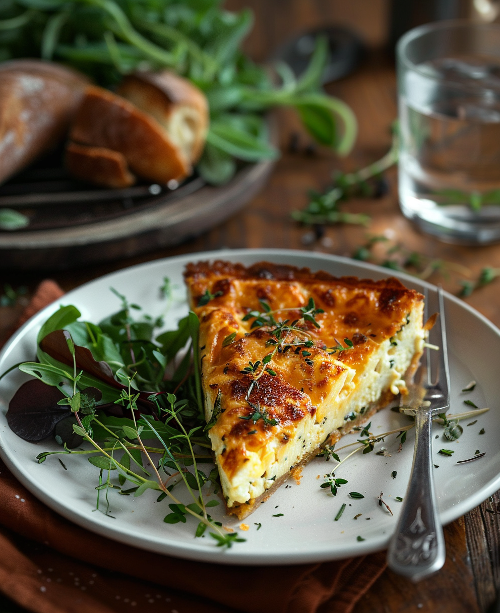 clafoutis courgette chèvre