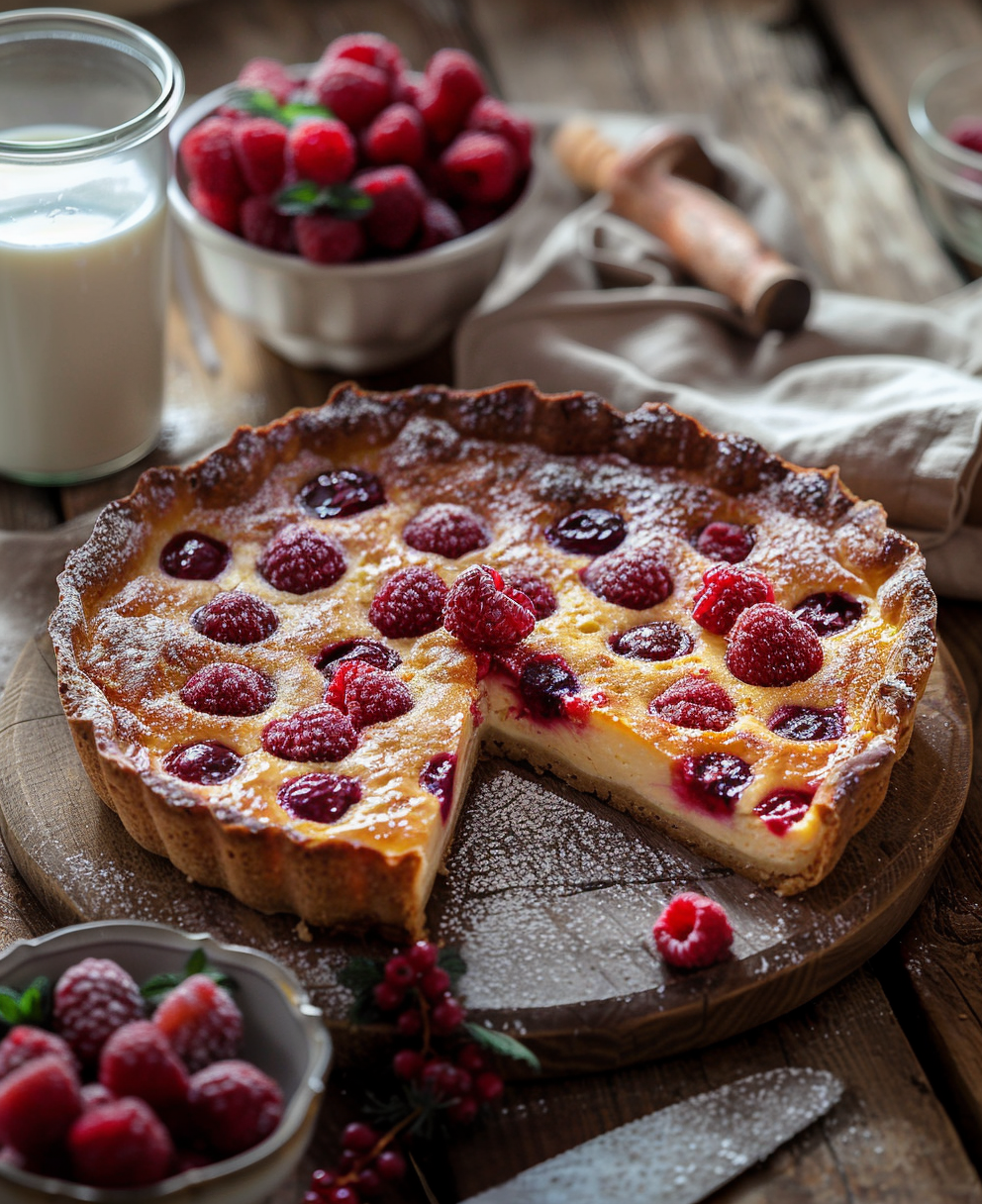 clafoutis fruits rouges