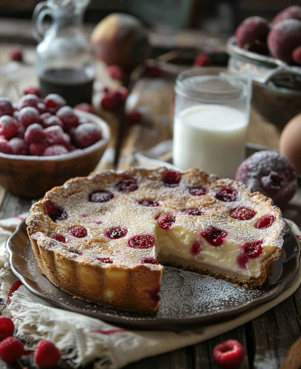 clafoutis fruits rouges