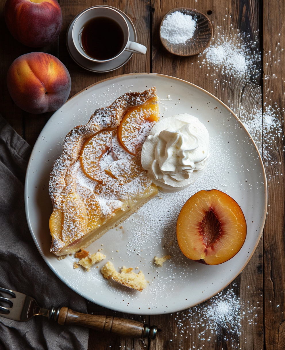 clafoutis nectarines