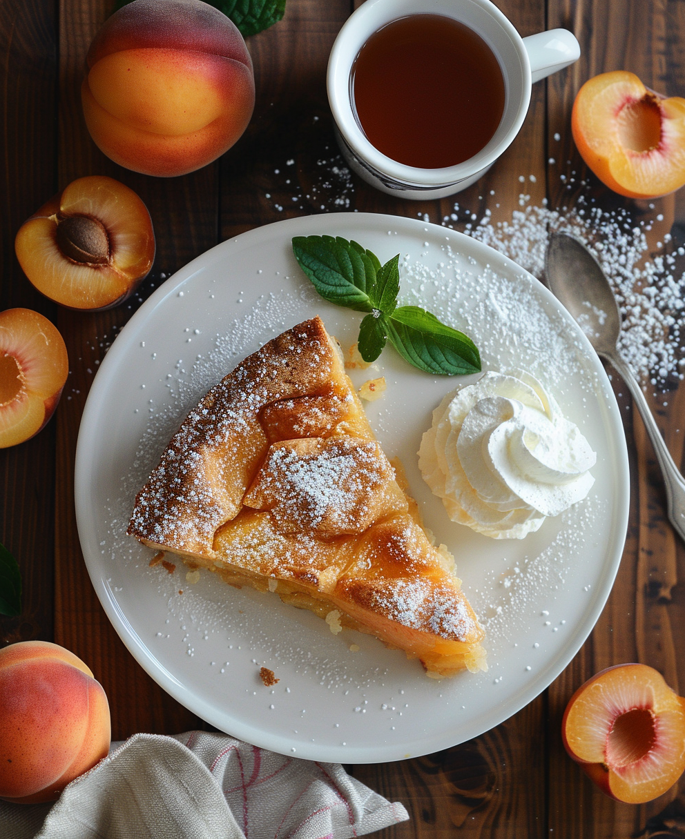 clafoutis nectarines