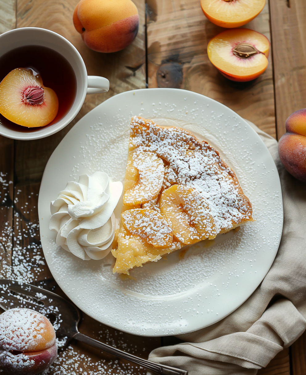 clafoutis nectarines