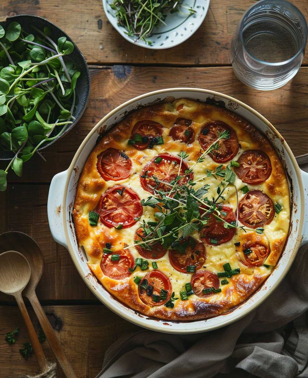 clafoutis tomates cerises