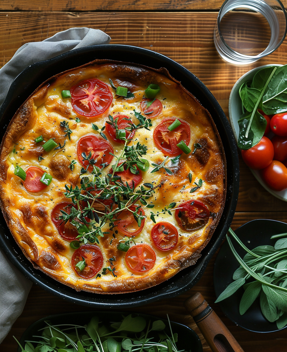 clafoutis tomates cerises