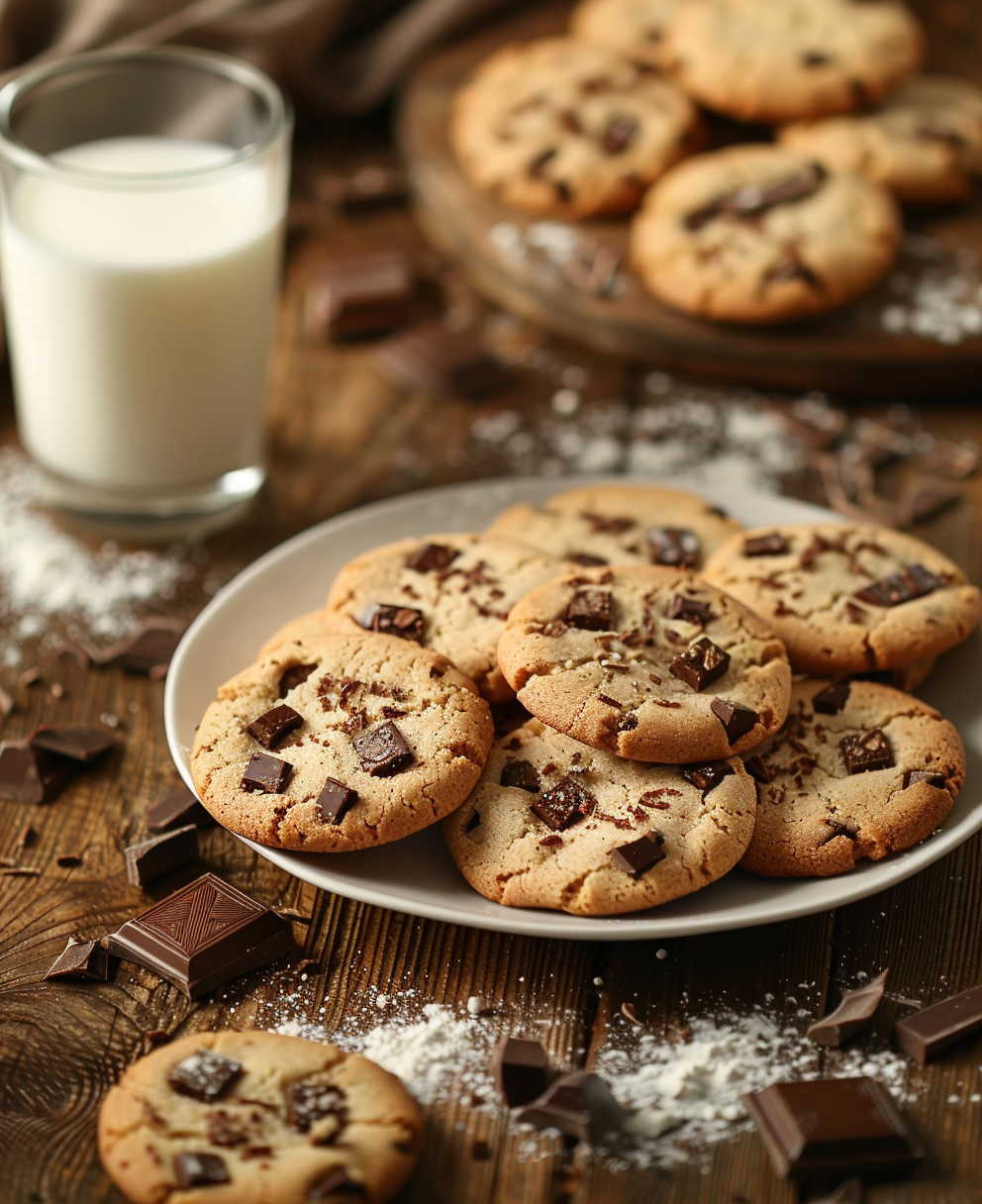 cookies au chocolat blanc