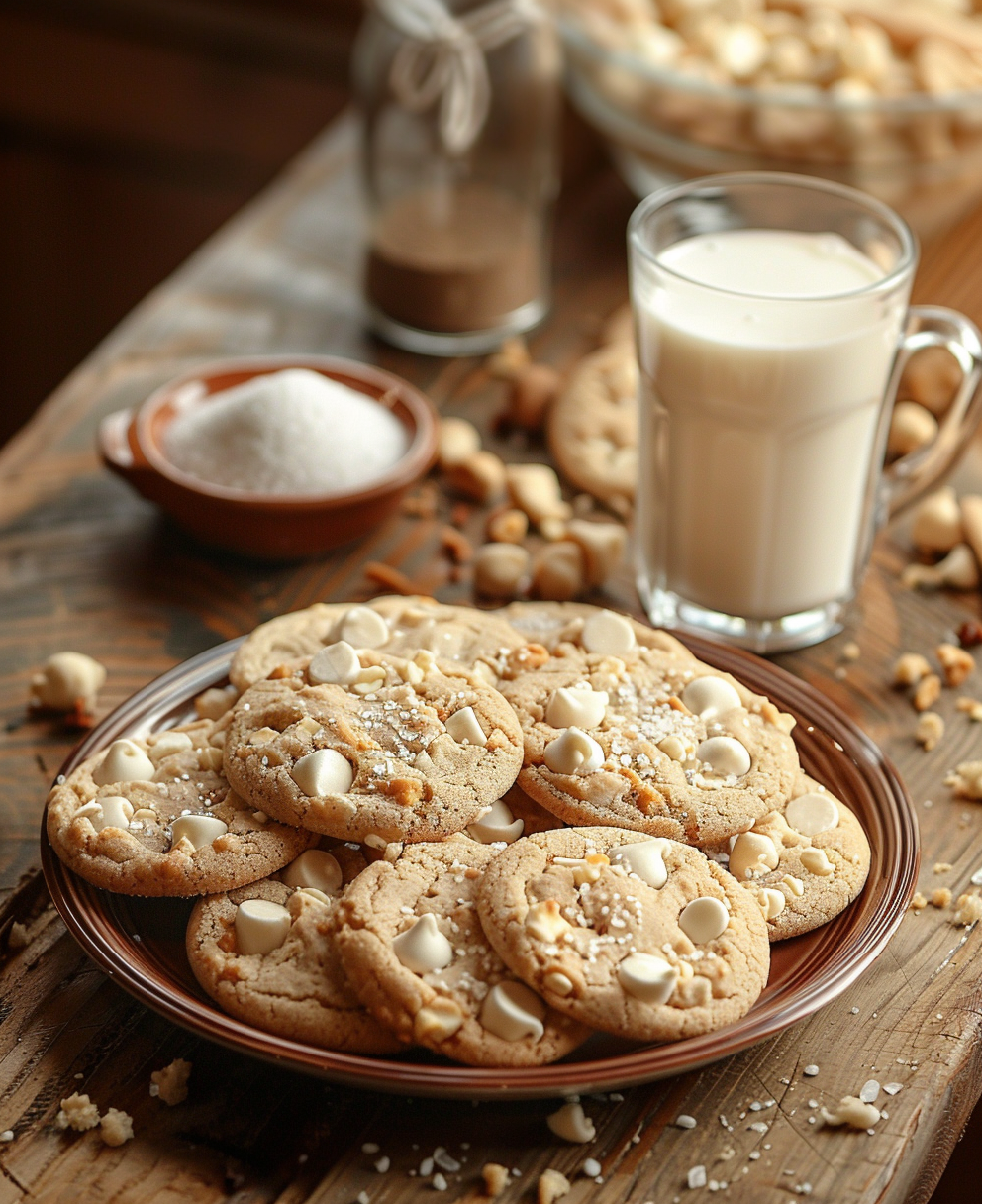 cookies chocolat blanc