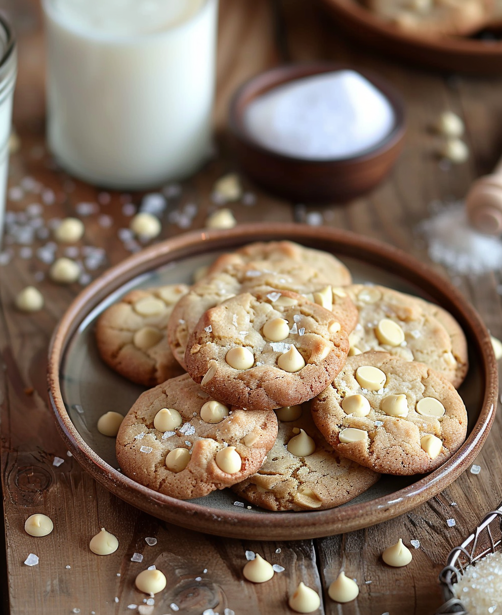 cookies chocolat blanc