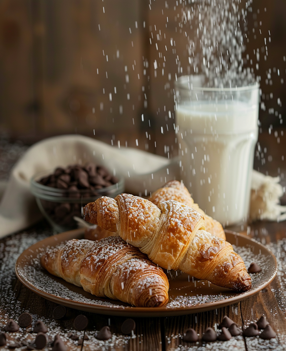 cookies croissant